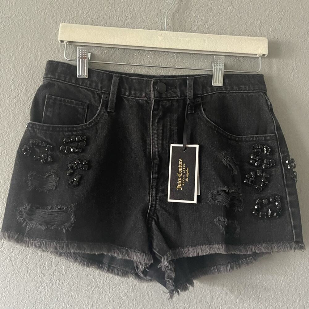 Juicy Couture Black Label Embellished Shorts‎